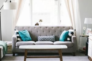 a sofa handled by white glove delivery Dallas