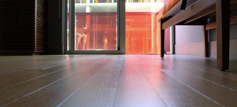 Avoid damaging your floors when moving